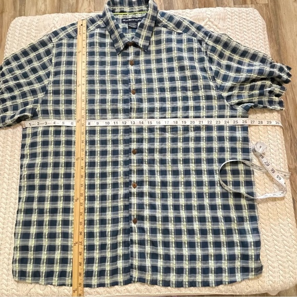 Exofficio Short Sleeve Shirt Seersucker Size XXL - Picture 10 of 10
